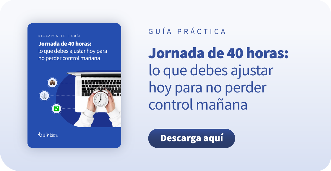 Guía Práctica de Jornada de 40 horas de Buk México