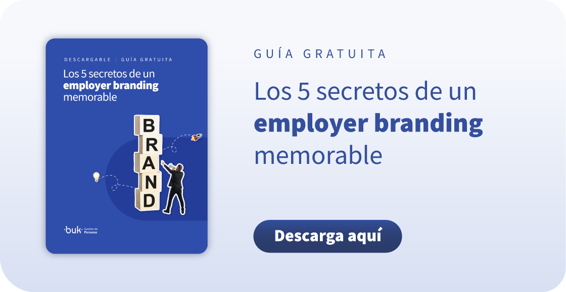 Guía descargable de Buk México son 5 secretos de un employer branding memorable
