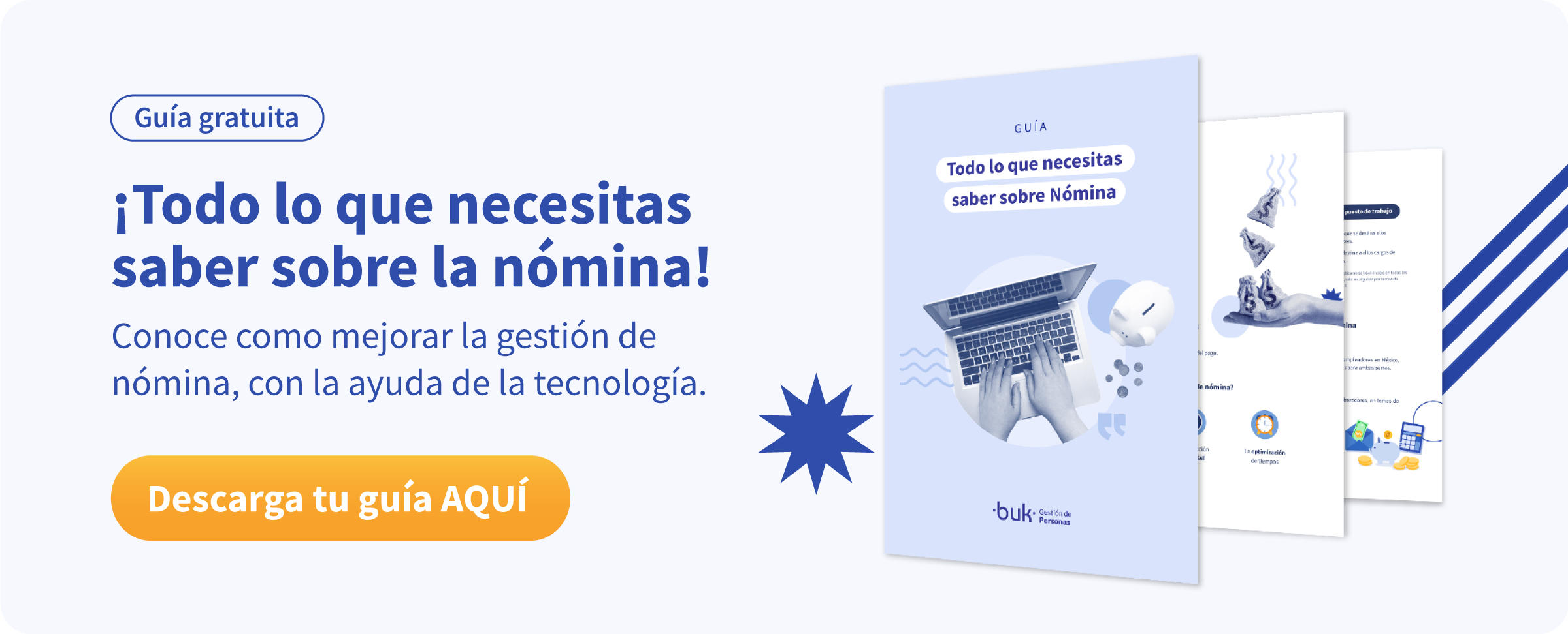 Guía gratuita de Buk México sobre Nómina