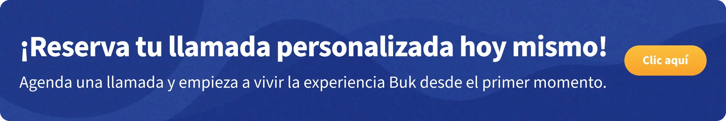 banner para agendar tu llamada personalizada con Buk-1