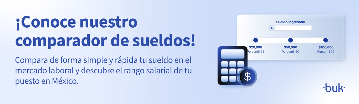 Banner comparador de sueldos de recursos humanos de Buk