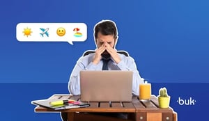 trabajador con desmotivacion laboral