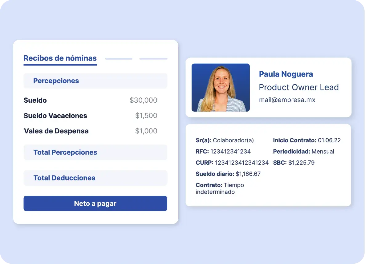 Integra Vales de Despensa con tu nómina