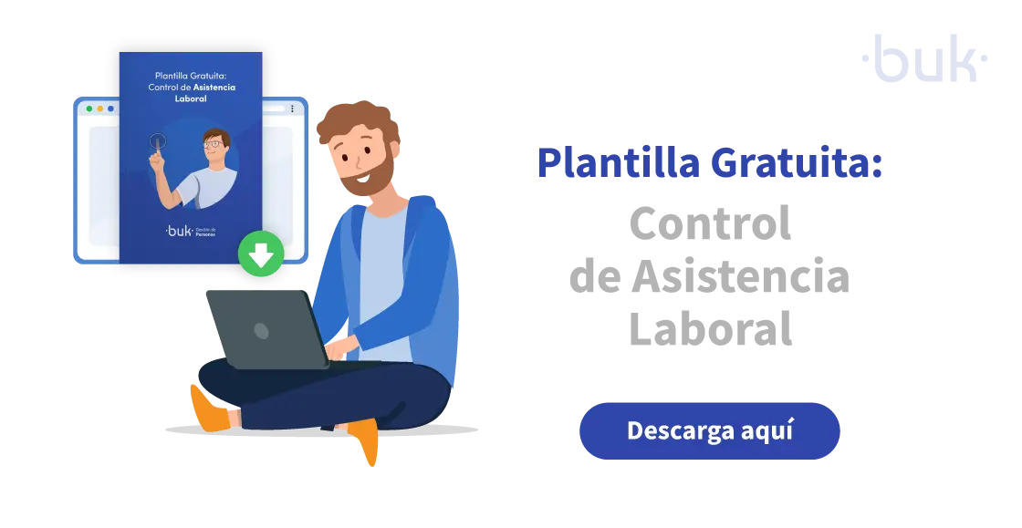 control de asistencia descarga plantilla