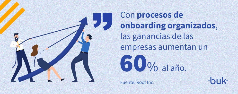 procesos de onboarding organizados las ganancias de las empresas aumentan un 60 por ciento