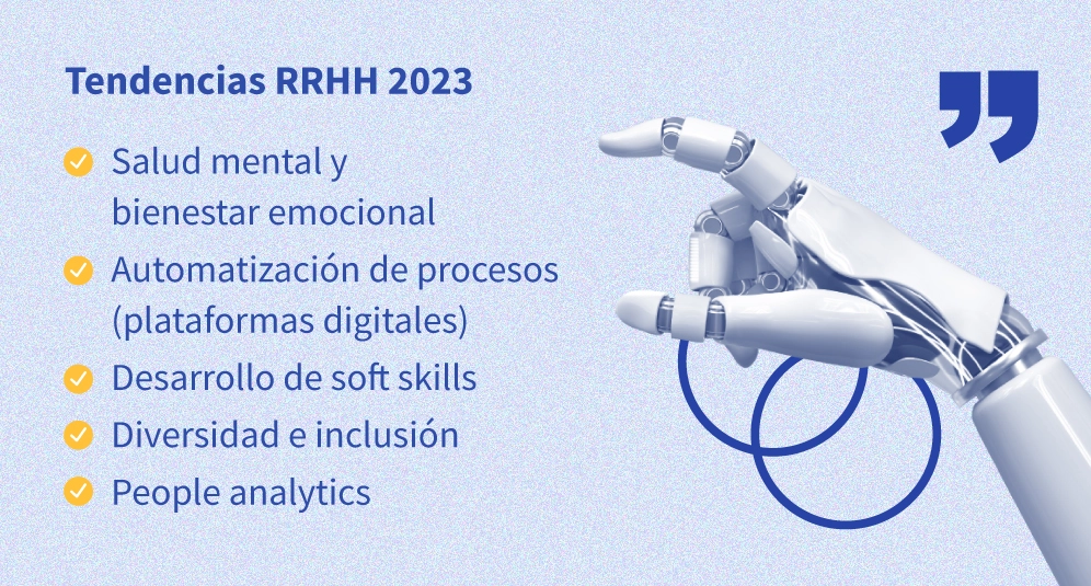 tendencias de recursos humanos en el 2023